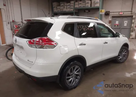 2016 Nissan Rogue Sl z USA, uszkodzony, nr VIN 5N1AT2MV4GC755508